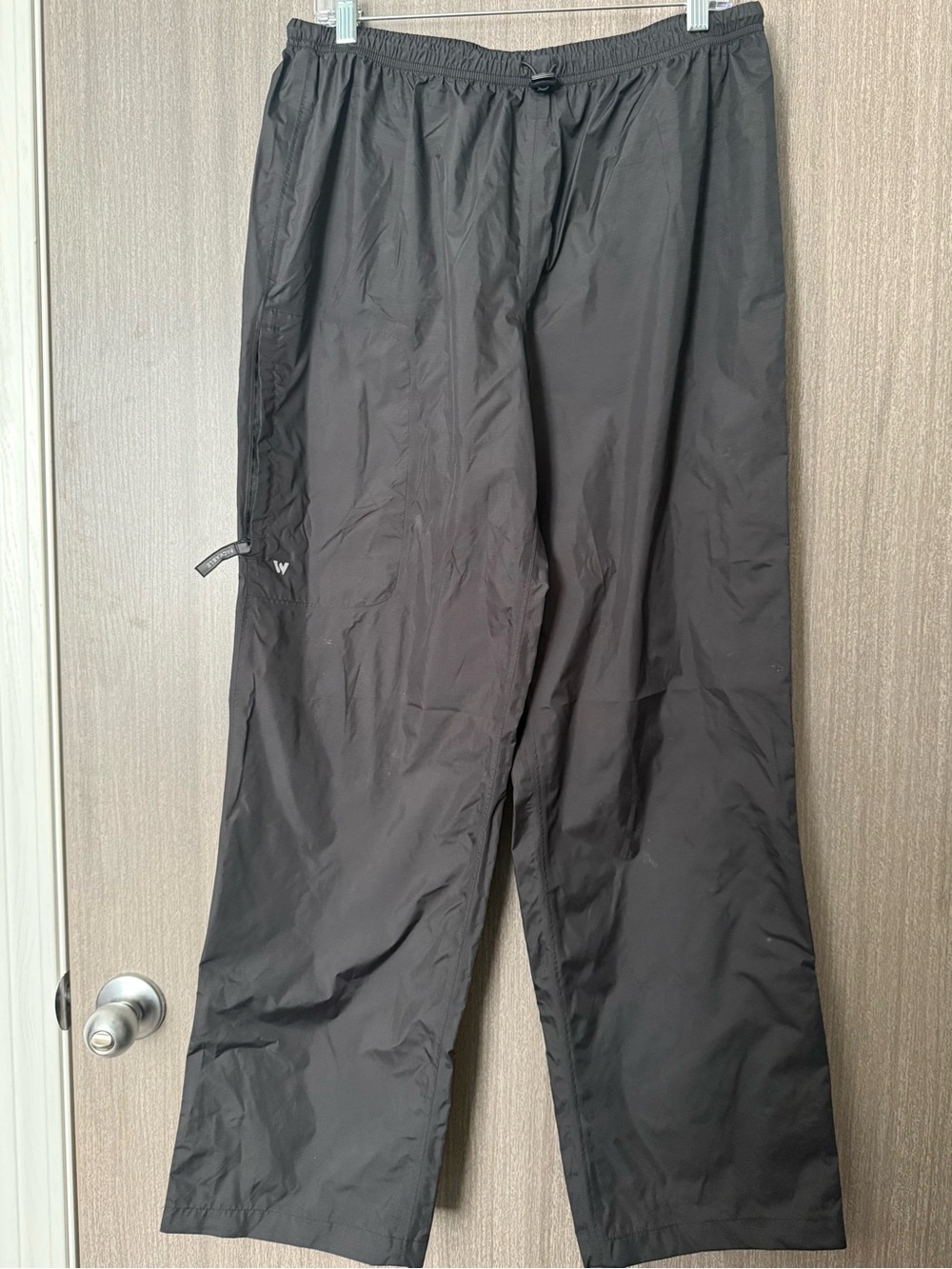 White Sierra Trabagon Rain Pants/windbreakers- black - unisex